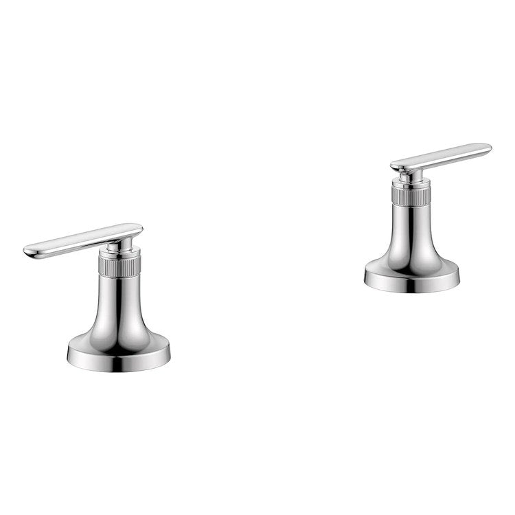 Handle Kit Listra Metal 2 Lever StarLight Chrome ADA for Listra Deck Mount Tub Filler