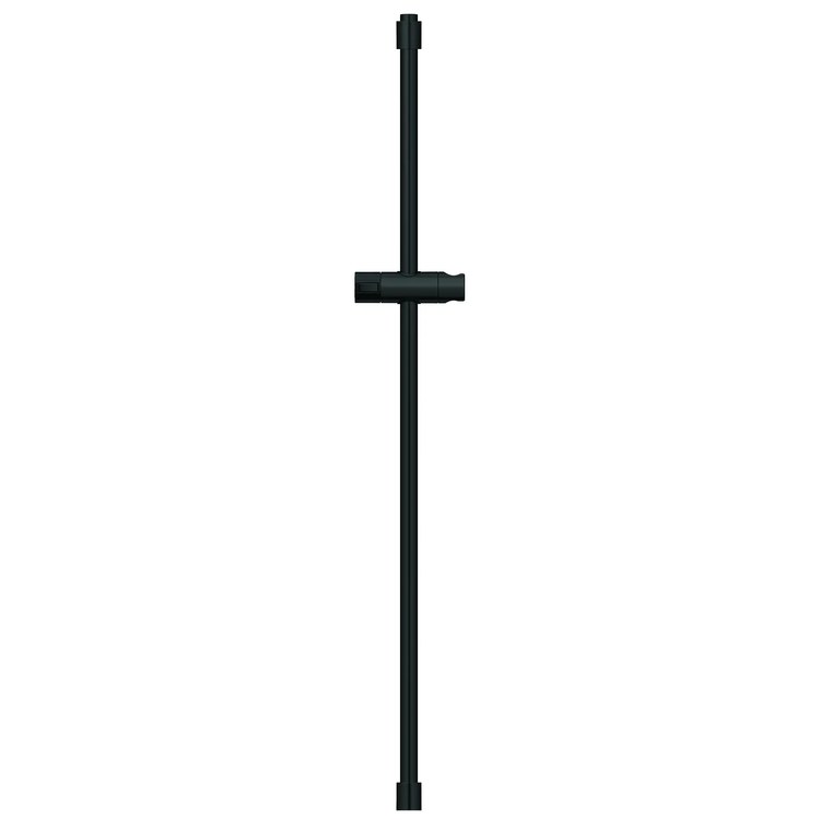Handshower Bar Tempesta Adjustable Glider Matte Black 35 Inch - Image 2