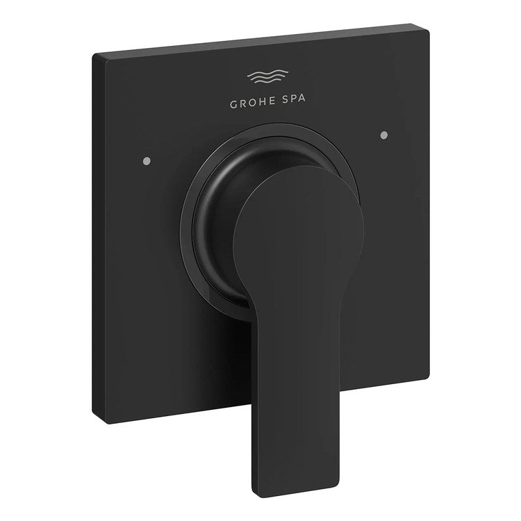 Diverter Trim Allure New Square 3 Functions Matte Black 1 Lever cUPC ADA