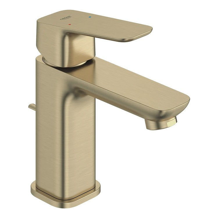 Lavatory Faucet Cubeo Small 1 Lever ADA WaterSense/cUPC Brushed Nickel Infinity 1.2 Gallons per Minute Deck Rigid Lift Rod 1 Hole SilkMove/EcoJoy - Image 3