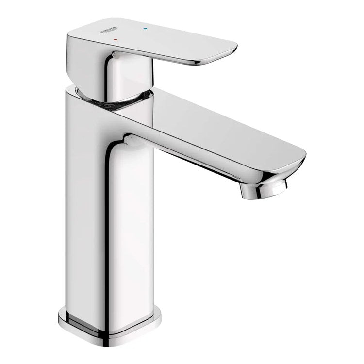 Lavatory Faucet Cubeo Medium 1 Lever ADA WaterSense/cUPC StarLight Chrome 1.2 Gallons per Minute Deck Rigid Lift Rod 1 Hole SilkMove/EcoJoy - Image 2