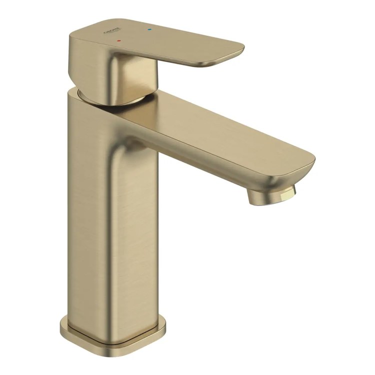 Lavatory Faucet Cubeo Medium 1 Lever ADA WaterSense/cUPC Brushed Nickel Infinity 1.2 Gallons per Minute Deck Rigid Lift Rod 1 Hole SilkMove/EcoJoy - Image 2