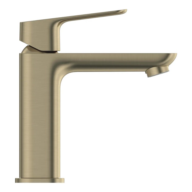 Lavatory Faucet Cubeo Medium 1 Lever ADA WaterSense/cUPC Brushed Nickel Infinity 1.2 Gallons per Minute Deck Rigid Lift Rod 1 Hole SilkMove/EcoJoy - Image 3