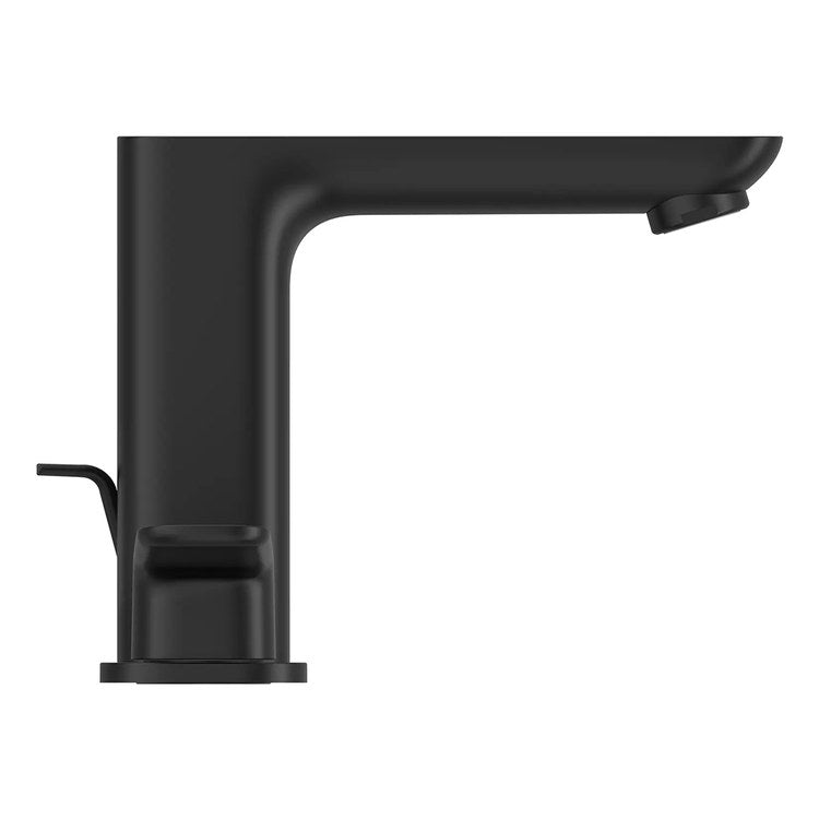 Lavatory Faucet Cubeo Widespread 8 Inch Spread 2 Lever ADA WaterSense Matte Black 1.2 Gallons per Minute Deck Rigid Lift Rod 3 Hole SilkMove/EcoJoy - Image 3