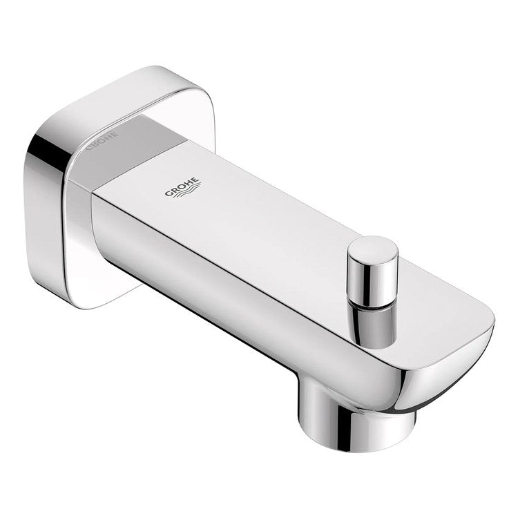 Tub Spout Cubeo Pull Up Diverter StarLight Chrome 4-5/8 Inch Metal cUPC - Image 2