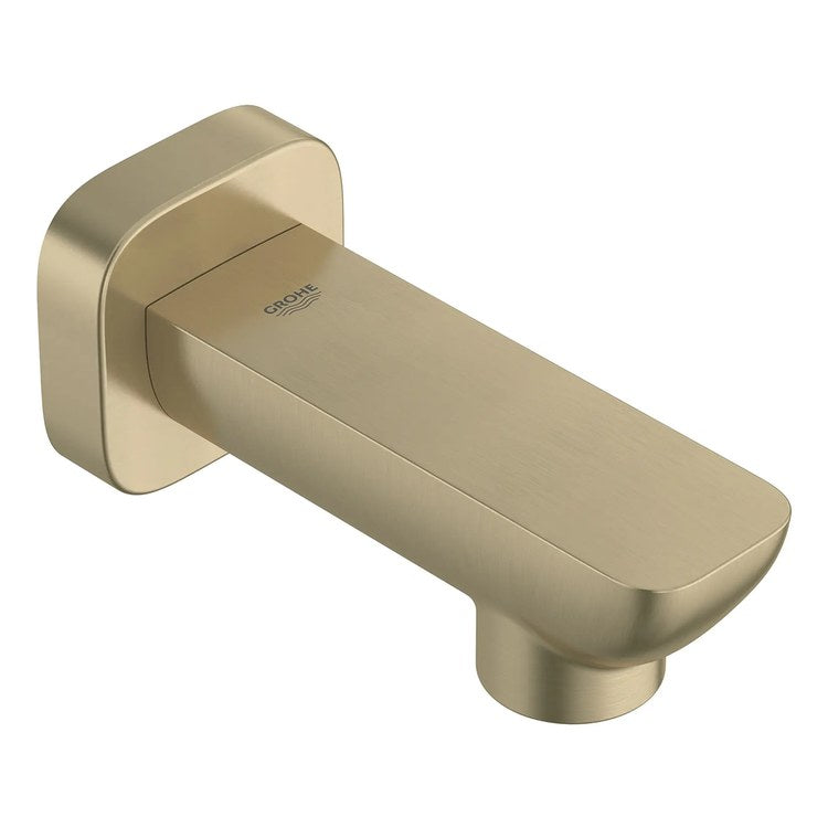 Tub Spout Cubeo Non-Diverter Brushed Nickel Infinity 4-3/8 Inch Metal cUPC - Image 2
