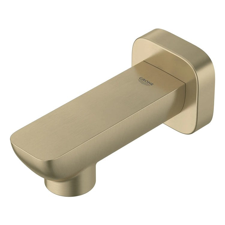Tub Spout Cubeo Non-Diverter Brushed Nickel Infinity 4-3/8 Inch Metal cUPC