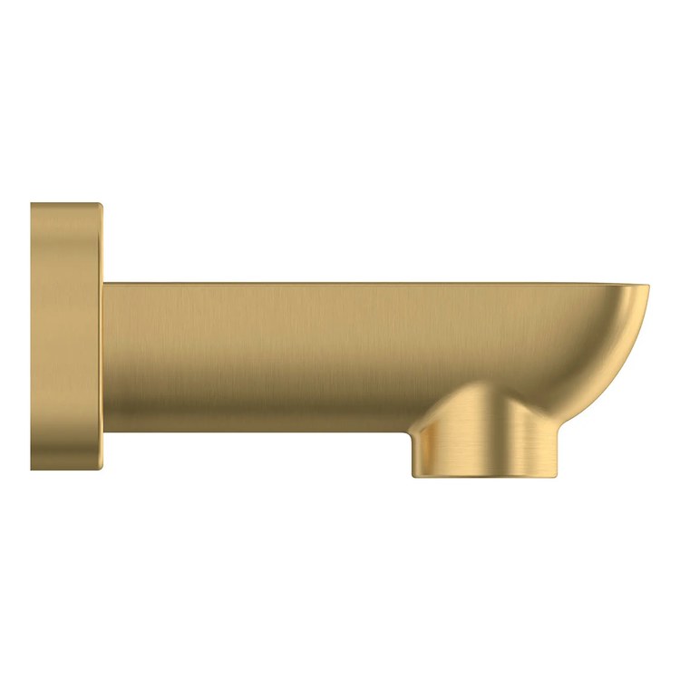 Tub Spout Cubeo Non-Diverter Brushed Cool Sunrise 4-3/8 Inch Metal cUPC - Image 3