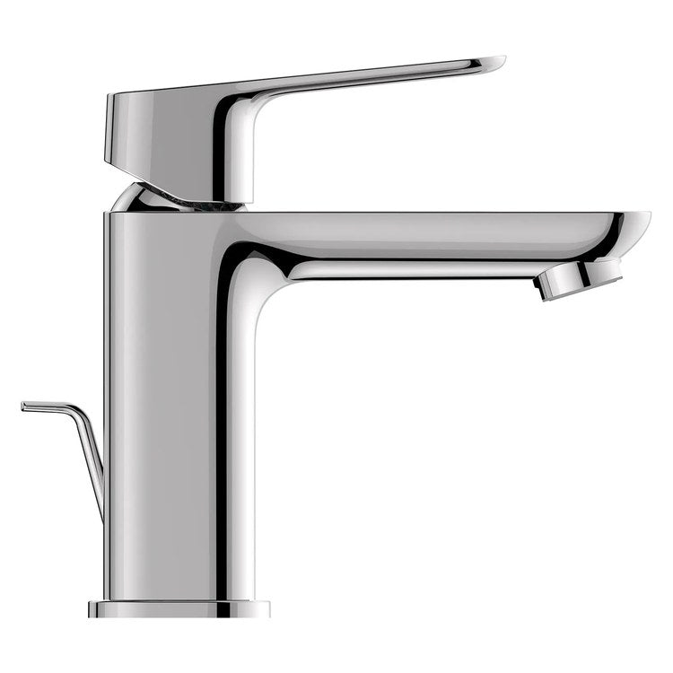 Lavatory Faucet Cubeo Small 1 Lever ADA WaterSense/cUPC StarLight Chrome 1.2 Gallons per Minute Deck Lift Rod 1 Hole SilkMove/EcoJoy - Image 3