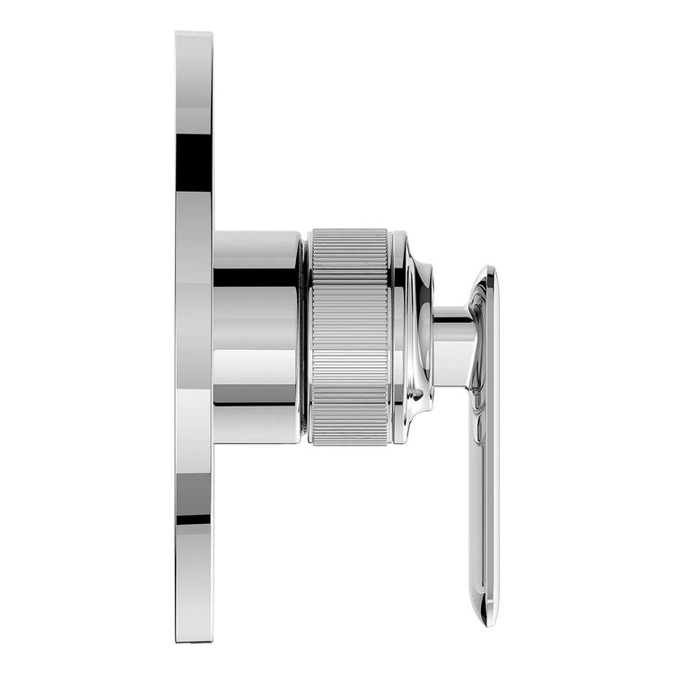Pressure Balance Valve Trim Listra 1 Lever StarLight Chrome 6-1/4 Inch Round cUPC ADA - Image 2