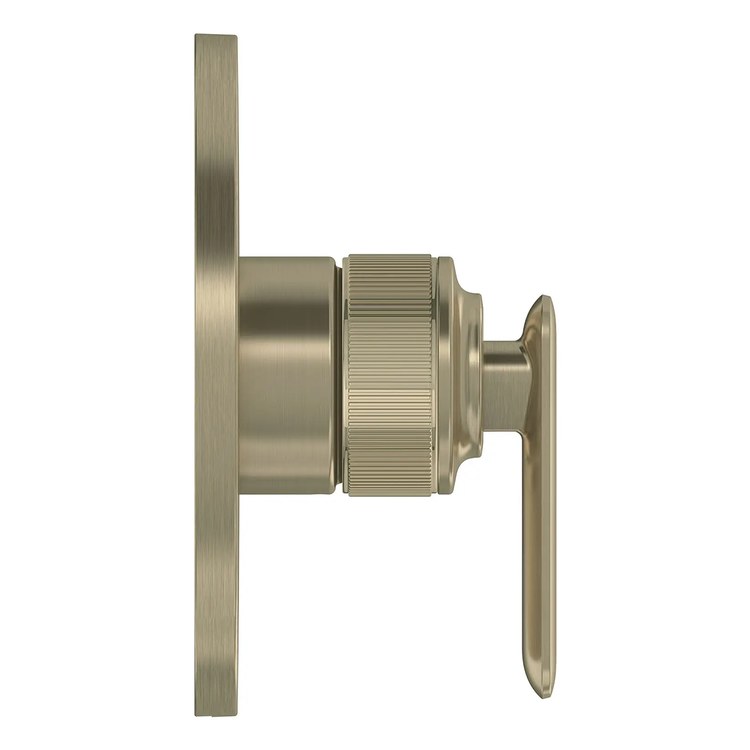 Pressure Balance Valve Trim Listra 1 Lever Brushed Nickel Infinity 6-1/4 Inch Round cUPC ADA - Image 3