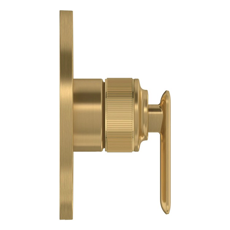 Pressure Balance Valve Trim Listra 1 Lever Brushed Cool Sunrise 6-1/4 Inch Round cUPC ADA - Image 2