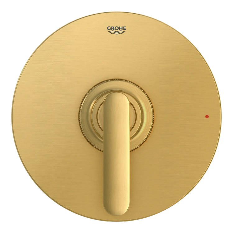 Pressure Balance Valve Trim Listra 1 Lever Brushed Cool Sunrise 6-1/4 Inch Round cUPC ADA - Image 3