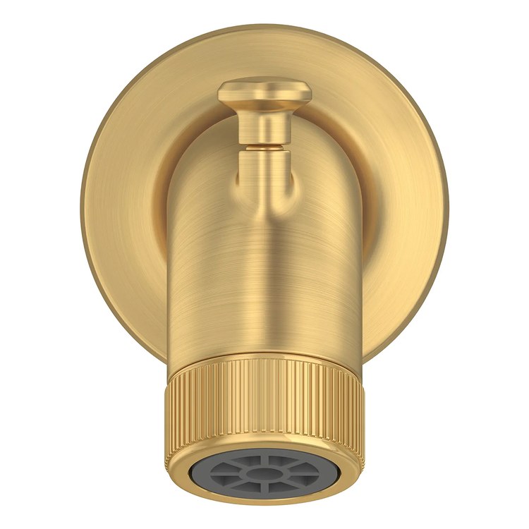 Tub Spout Listra Pull Up Diverter Brushed Cool Sunrise 6-3/4 Inch Metal 1/2-14 Inch NPT cUPC - Image 3