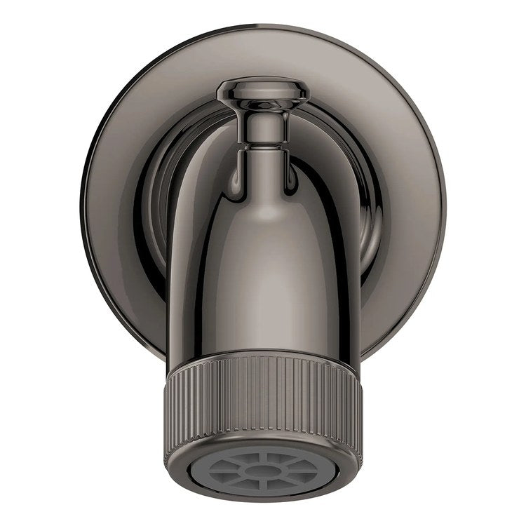Tub Spout Listra Pull Up Diverter Hard Graphite 6-3/4 Inch Metal 1/2-14 Inch NPT cUPC - Image 3