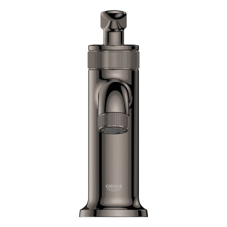 Lavatory Faucet Listra Small 1 Lever ADA WaterSense/CALGreen/cUPC Hard Graphite 1.2 Gallons per Minute Deck Push Pop-Up 1 Hole SilkMove/EcoJoy - Image 3
