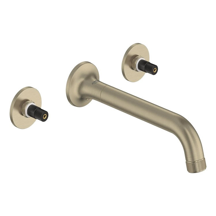 Lavatory Faucet Listra Widespread 8 Inch Spread Less Handle WaterSense/CALGreen/cUPC Brushed Nickel Infinity 1.2 Gallons per Minute Wall Less Drain 3 Hole EcoJoy - Image 2