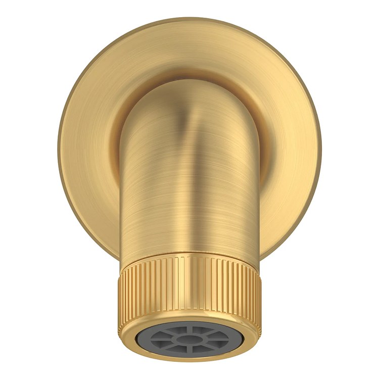 Tub Spout Listra Non-Diverter Brushed Cool Sunrise 6-3/4 Inch Metal 1/2-14 Inch NPT cUPC - Image 3