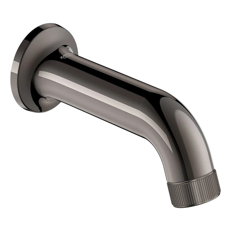 Tub Spout Listra Non-Diverter Hard Graphite 6-3/4 Inch Metal 1/2-14 Inch NPT cUPC