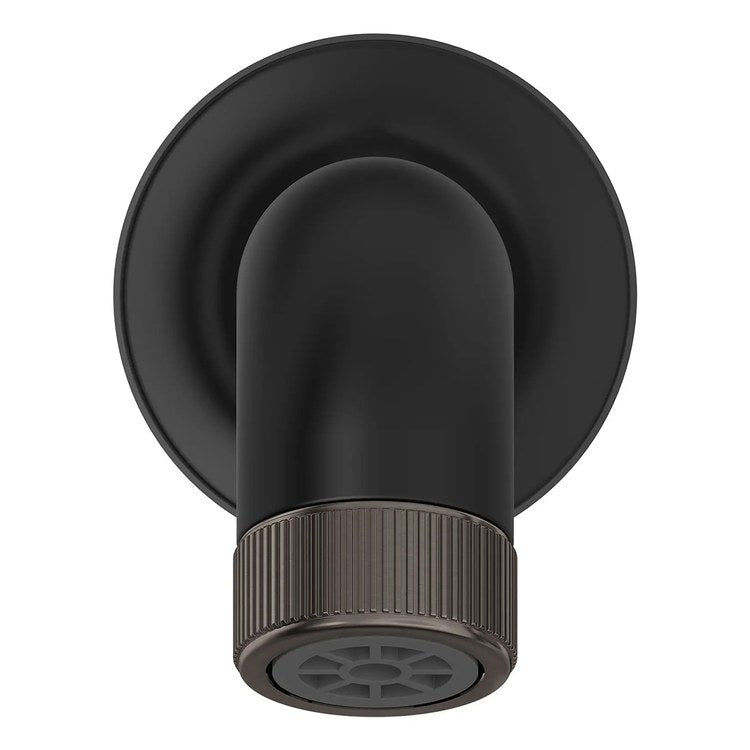 Tub Spout Listra Non-Diverter Matte Black 6-3/4 Inch Metal 1/2-14 Inch NPT cUPC - Image 3