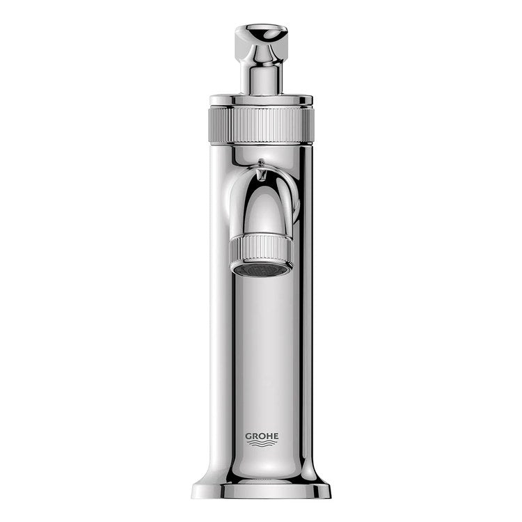 Lavatory Faucet Listra Medium 1 Lever ADA WaterSense/CALGreen/cUPC StarLight Chrome 1.2 Gallons per Minute Deck Rigid Push Pop-Up 1 Hole SilkMove/EcoJoy - Image 3