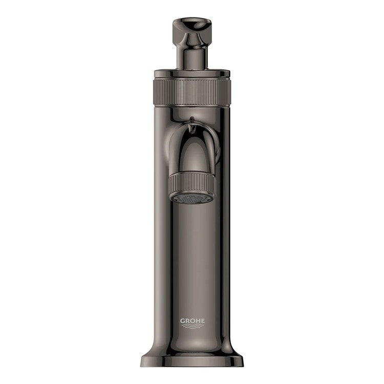 Lavatory Faucet Listra Medium 1 Lever ADA WaterSense/CALGreen/cUPC Hard Graphite 1.2 Gallons per Minute Deck Rigid Push Pop-Up 1 Hole SilkMove/EcoJoy - Image 3