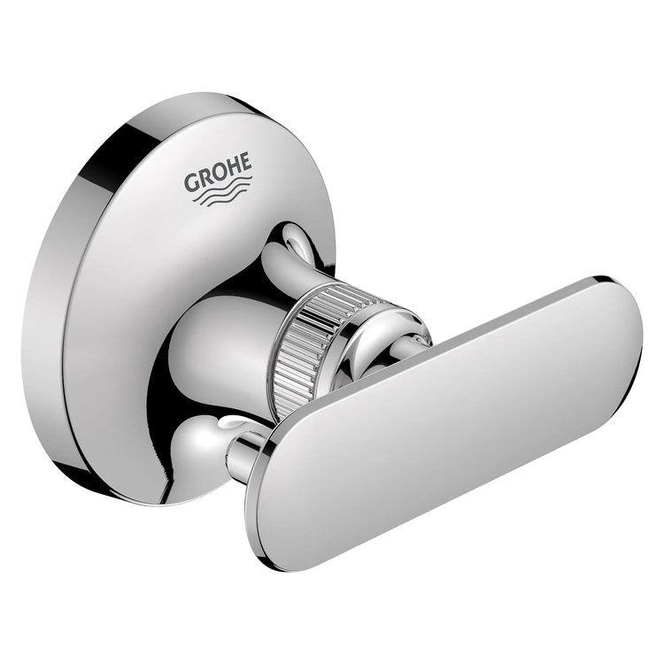 Robe Hook Listra Single StarLight Chrome 2-1/2 Inch Wall Metal