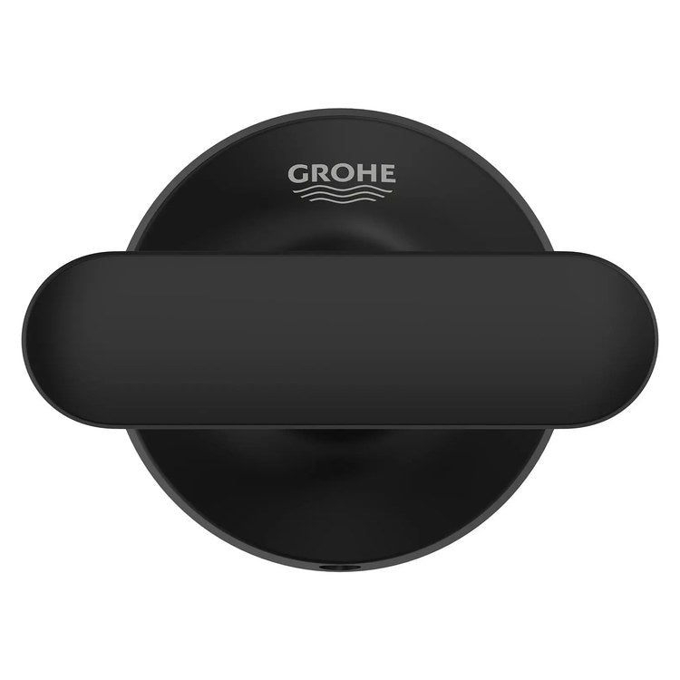 Robe Hook Listra Single Matte Black 2-1/2 Inch Wall Metal - Image 2