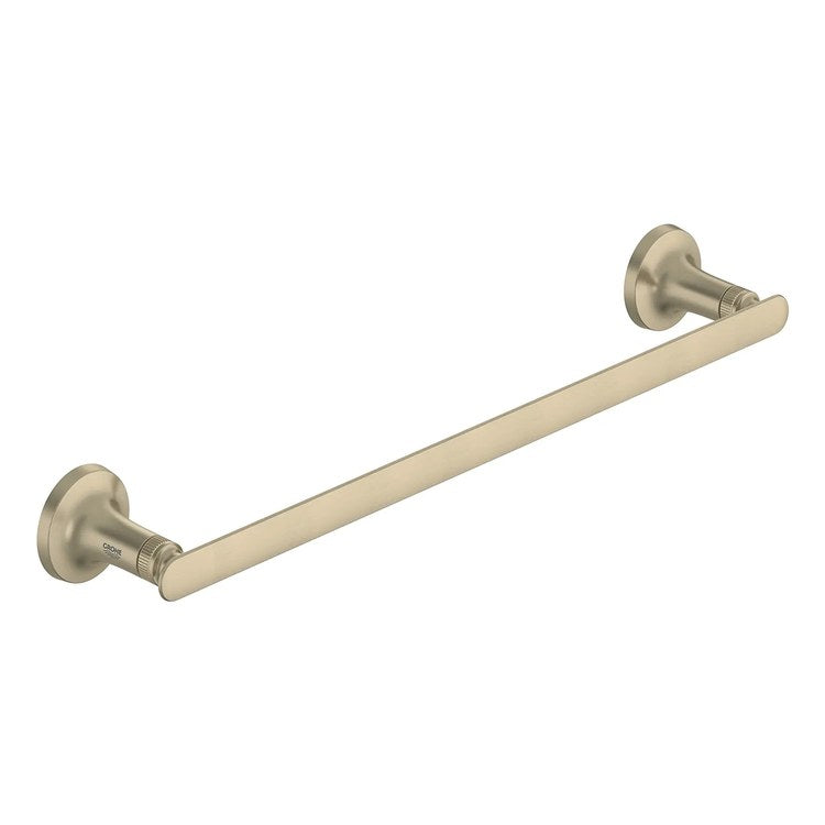 Towel Bar Listra 18 Inch Single Brushed Nickel Infinity Metal