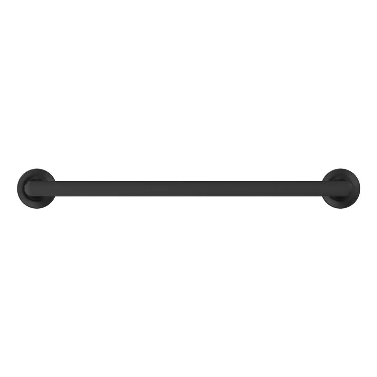 Towel Bar Listra 18 Inch Single Matte Black Metal - Image 2