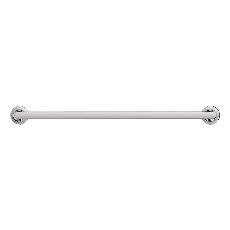 Towel Bar Listra 24 Inch Single StarLight Chrome Metal - Image 2