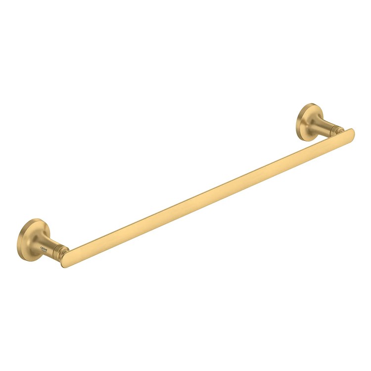 Towel Bar Listra 24 Inch Single Brushed Cool Sunrise Metal