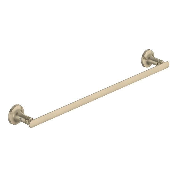 Towel Bar Listra 24 Inch Single Brushed Nickel Infinity Metal