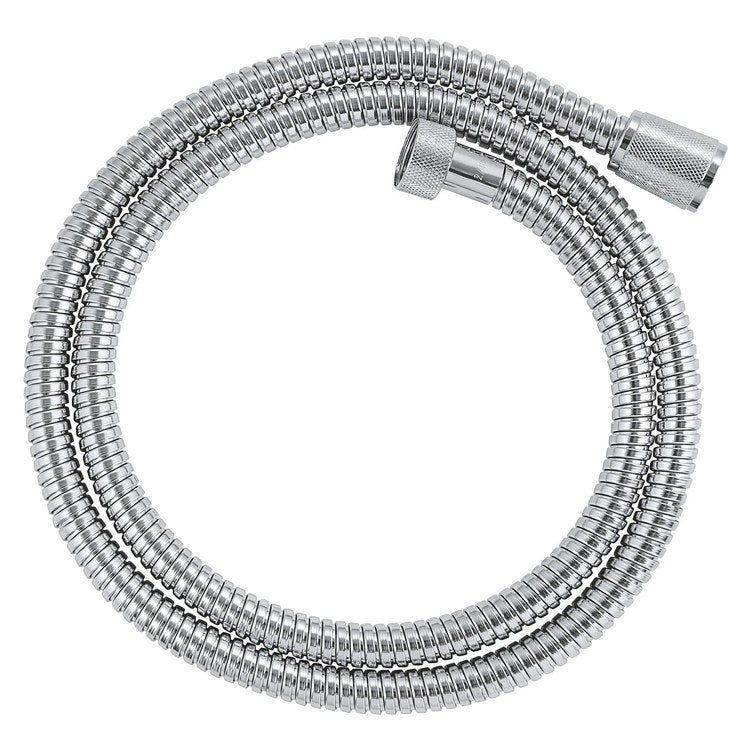 Handshower Hose Universal AntiFold 49 Inch StarLight Chrome 1/2 Inch G Relexaflex Metal