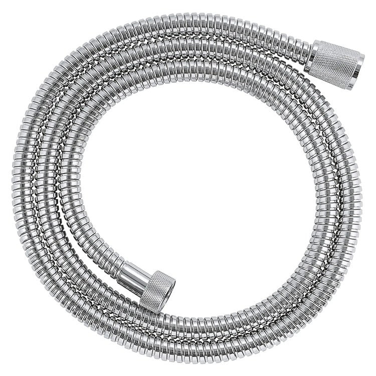 Handshower Hose Universal AntiFold 59 Inch StarLight Chrome 1/2 Inch Female Threaded NPT Rotaflex Metal