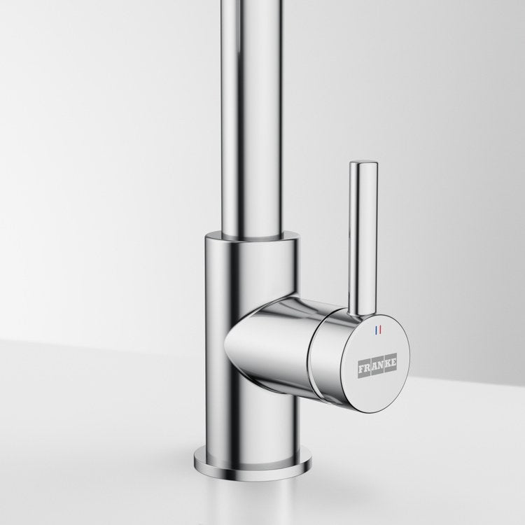Bar Faucet Maris Lario 1 Lever Polished Chrome Swivel 360 DEG J-Spout - Image 2