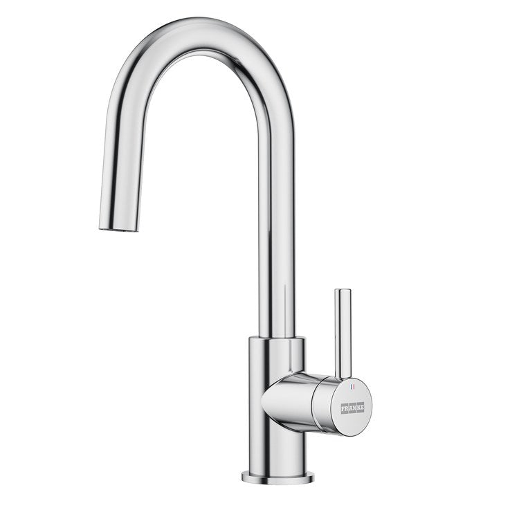 Bar Faucet Maris Lario 1 Lever Polished Chrome Swivel 360 DEG J-Spout
