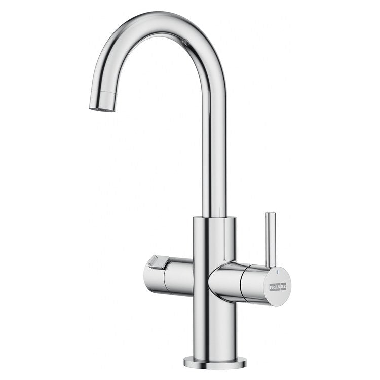 Filter Faucet Maris Lario Hot/Cold 5-7/16 Inch Spread 2 Knob/Lever Polished Chrome