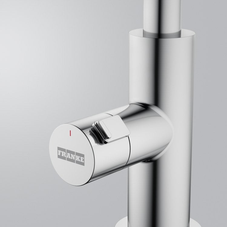 Hot Water Dispenser Maris Lario Filtered Less Handle Swivel 360 DEG J-Spout Polished Chrome - Image 2