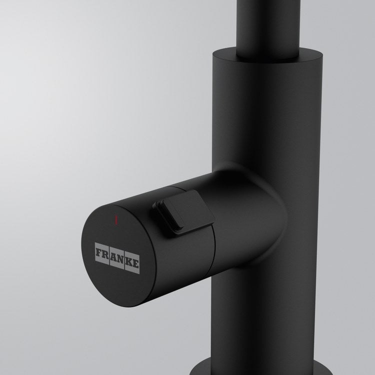 Hot Water Dispenser Maris Lario Filtered Less Handle Swivel 360 DEG J-Spout Matte Black - Image 2
