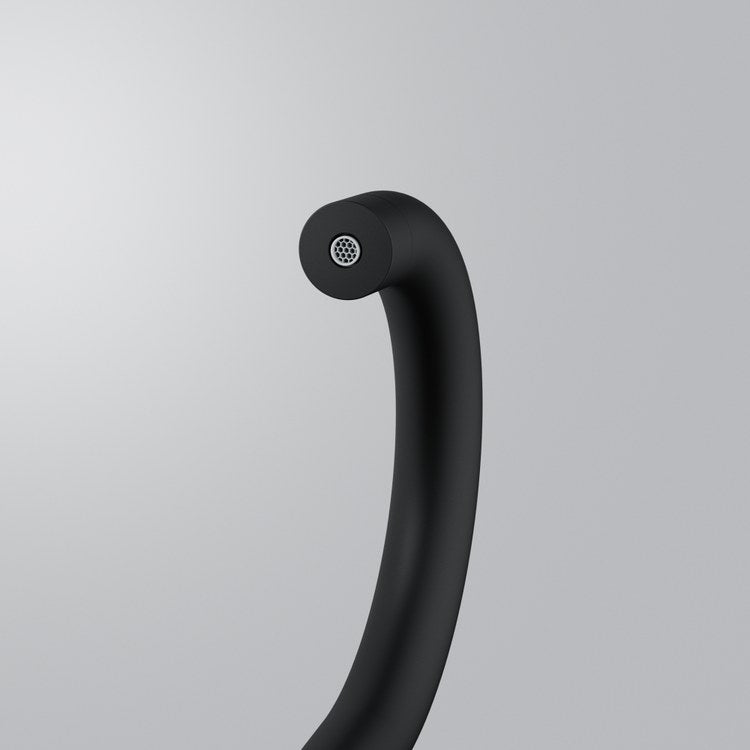Hot Water Dispenser Maris Lario Filtered Less Handle Swivel 360 DEG J-Spout Matte Black - Image 3