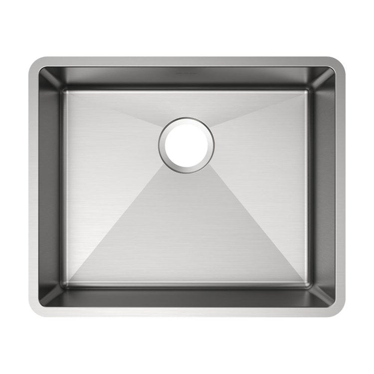 Sink Bowl Crosstown 18G 1 Bowls Undermount 22-1/2 x 18-1/2 x 5-1/2 Inch Polished Satin ADA - Image 2