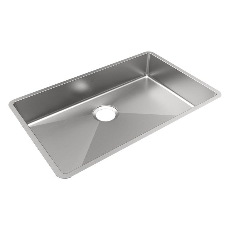 Sink Bowl Crosstown 18G 1 Bowls Undermount 29-1/2 x 18-1/2 x 5-1/2 Inch Polished Satin ADA