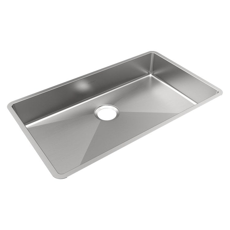 Sink Bowl Crosstown 18G 1 Bowls Undermount 31-1/2 x 18-1/2 x 5-1/2 Inch Polished Satin ADA