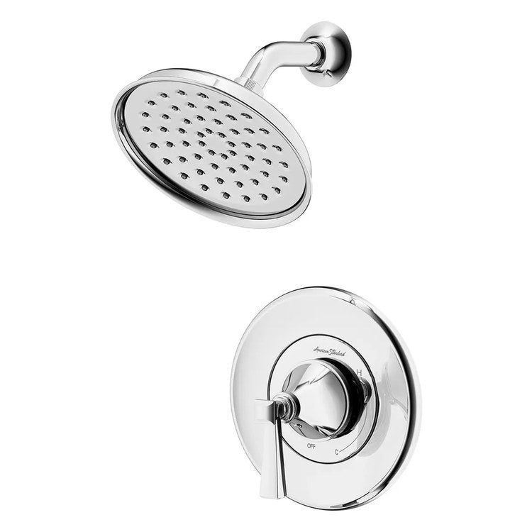 Shower Trim Glenmere Water Efficient 1 Lever Polished Chrome 1 Functions 1.8 Gallons per Minute Round - Image 3