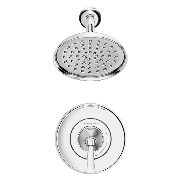 Shower Trim Glenmere Water Efficient 1 Lever Polished Chrome 1 Functions 1.8 Gallons per Minute Round - Image 1