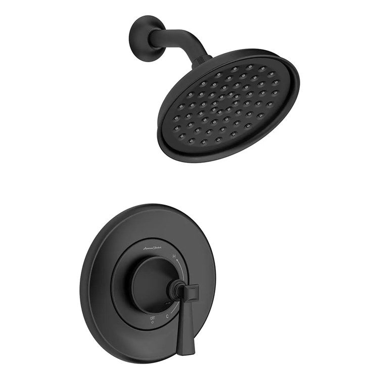 Shower Trim Glenmere Water Efficient 1 Lever Matte Black 1 Functions 1.8 Gallons per Minute Round - Image 3