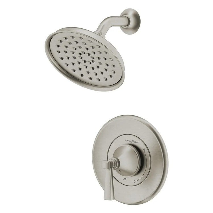 Shower Trim Glenmere Water Efficient 1 Lever Brushed Nickel 1 Functions 1.8 Gallons per Minute Round - Image 2