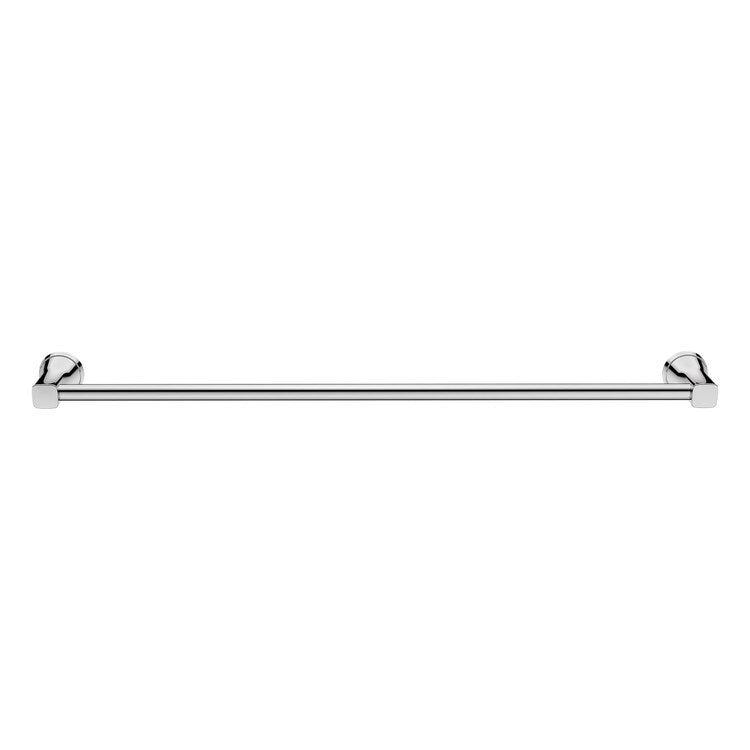 Towel Bar Glenmere 24 Inch Polished Chrome Metal - Image 2