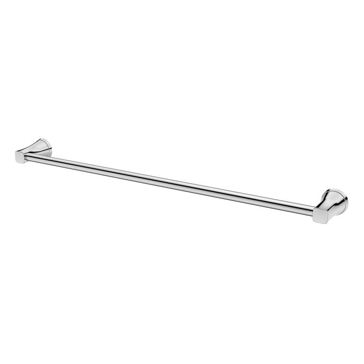 Towel Bar Glenmere 24 Inch Polished Chrome Metal - Image 3